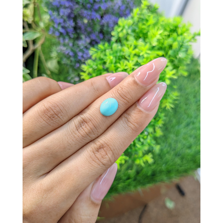 2.75 Ct. Cabochon Turquoise from Persia