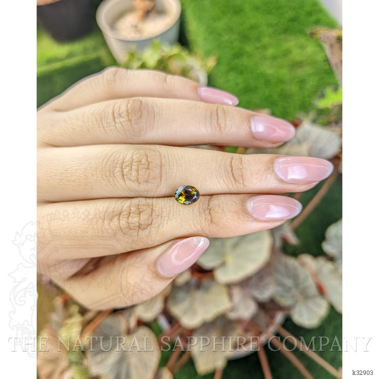 1.38 Ct. Bi Color Andalusite from Brazil