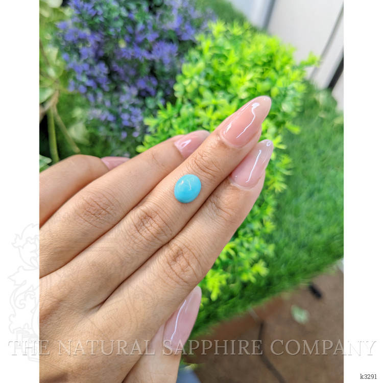 2.22 Ct. Cabochon Turquoise from Persia