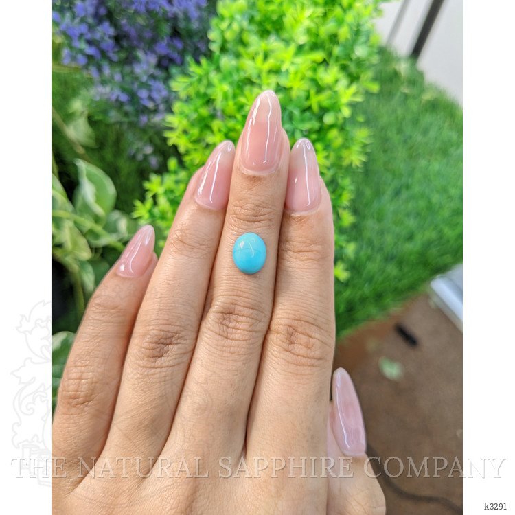 2.22 Ct. Cabochon Turquoise from Persia