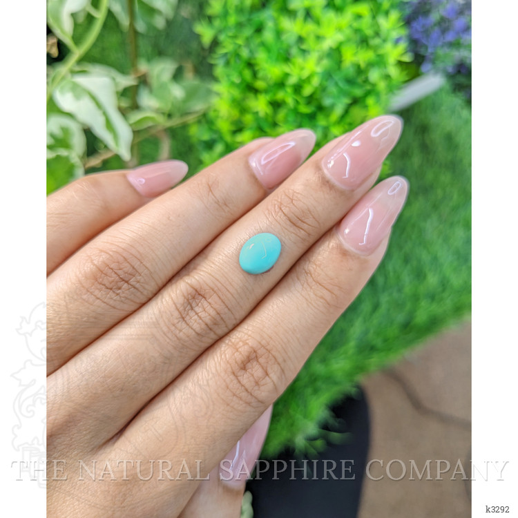 1.46 Ct. Cabochon Turquoise from Persia