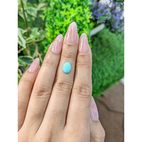 1.46 Ct. Cabochon Turquoise from Persia Life Style