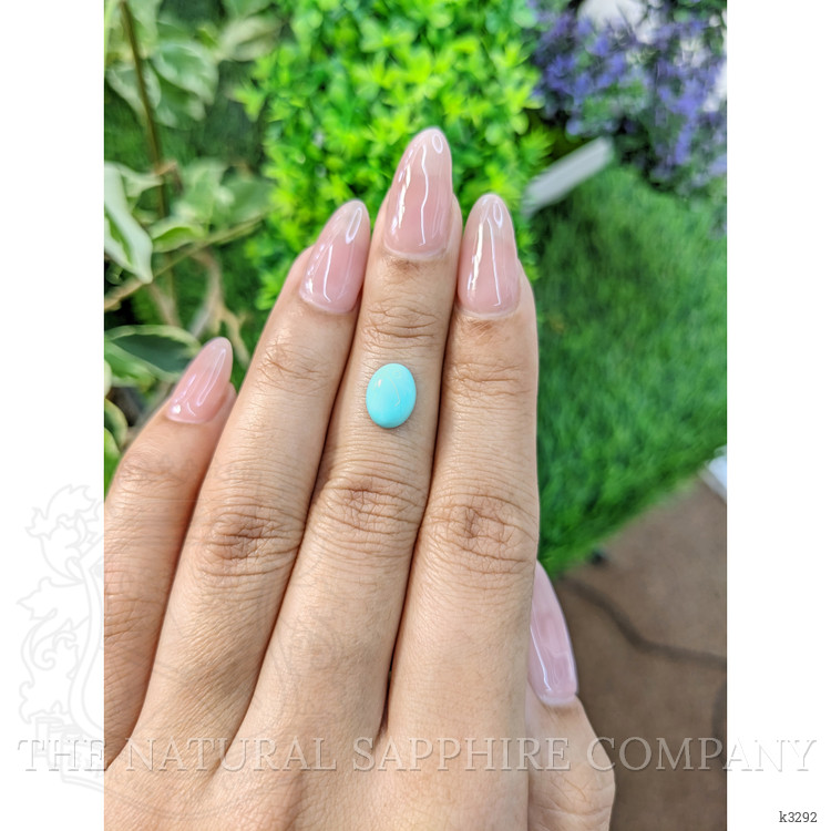 1.46 Ct. Cabochon Turquoise from Persia