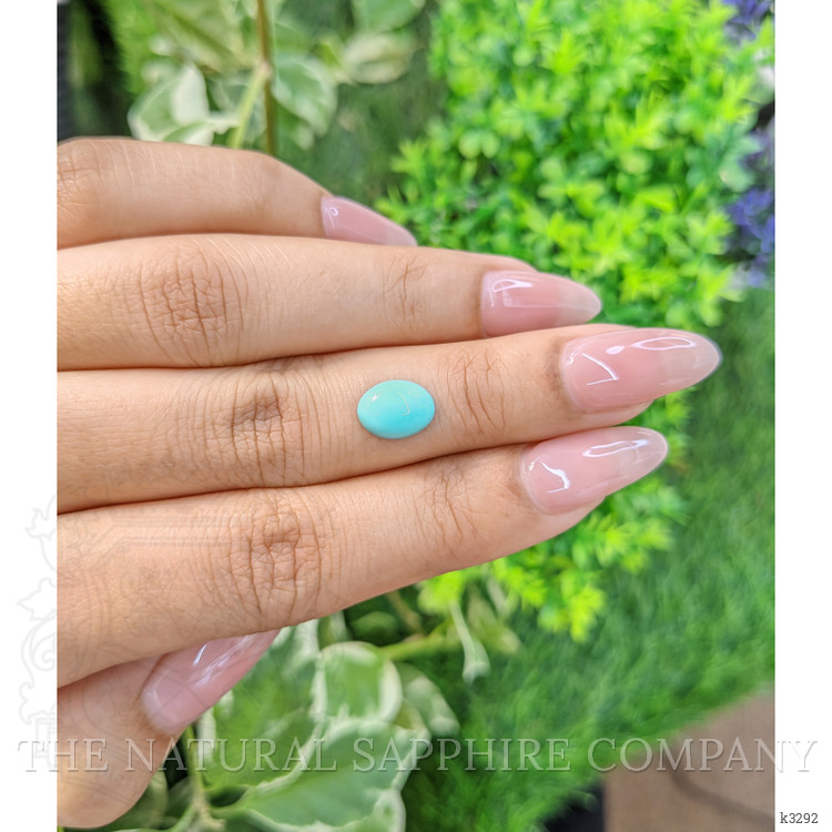 1.46 Ct. Cabochon Turquoise from Persia