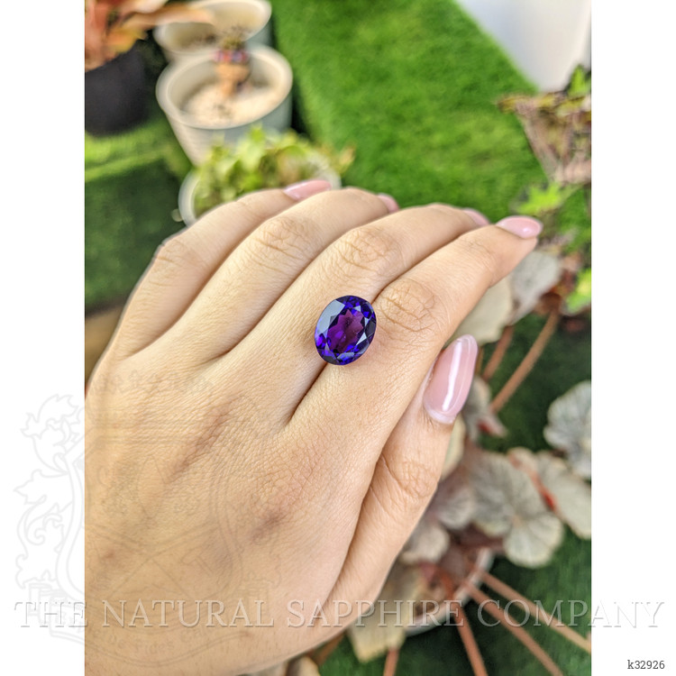 8.31 Ct. Purple Amethyst from Ceylon (Sri Lanka)
