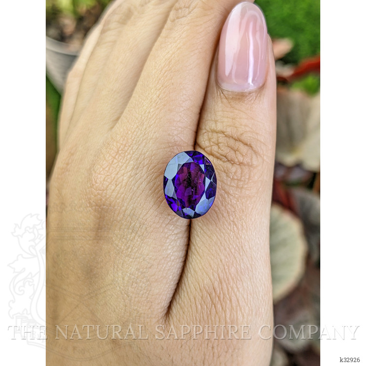 8.31 Ct. Purple Amethyst from Ceylon (Sri Lanka)