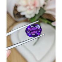 8.31 Ct. Purple Amethyst from Ceylon (Sri Lanka) Life Style