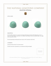 5.13 Ct. Cabochon Turquoise from Persia Appraisal