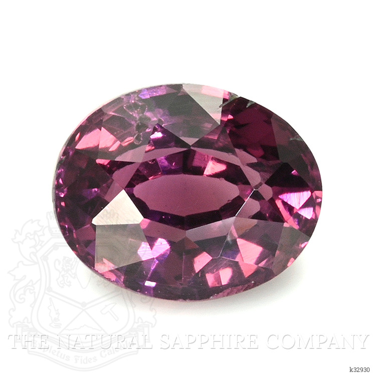 1.23 Ct. Purplish Pink Garnet from Ceylon (Sri Lanka)
