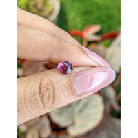 1.23 Ct. Purplish Pink Garnet from Ceylon (Sri Lanka) Life Style