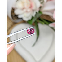 1.23 Ct. Purplish Pink Garnet from Ceylon (Sri Lanka) Life Style