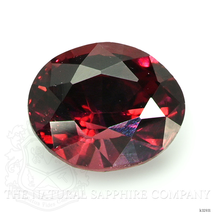 1.40 Ct. Red Garnet from Ceylon (Sri Lanka)