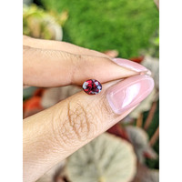 1.40 Ct. Red Garnet from Ceylon (Sri Lanka) Life Style