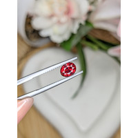 1.40 Ct. Red Garnet from Ceylon (Sri Lanka) Life Style