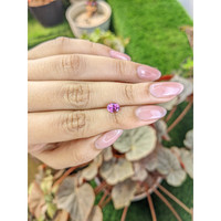 1.00 Ct. Pinkish Purple Garnet from Ceylon (Sri Lanka) Life Style
