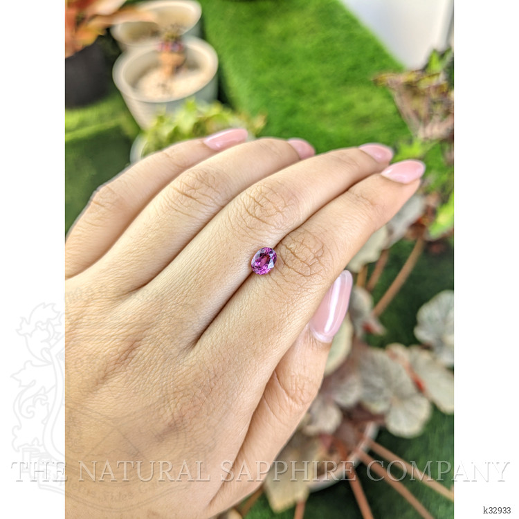 1.08 Ct. Pinkish Purple Garnet from Ceylon (Sri Lanka)