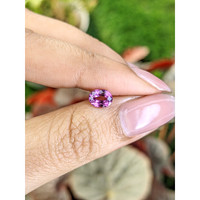 1.08 Ct. Pinkish Purple Garnet from Ceylon (Sri Lanka) Life Style