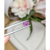 1.08 Ct. Pinkish Purple Garnet from Ceylon (Sri Lanka) Life Style