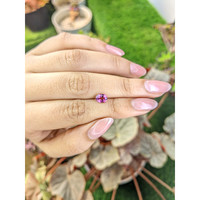 1.08 Ct. Pinkish Purple Garnet from Ceylon (Sri Lanka) Life Style