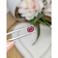 1.02 Ct. Purplish Pink Garnet from Ceylon (Sri Lanka) Life Style