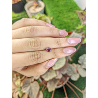 1.02 Ct. Purplish Pink Garnet from Ceylon (Sri Lanka) Life Style