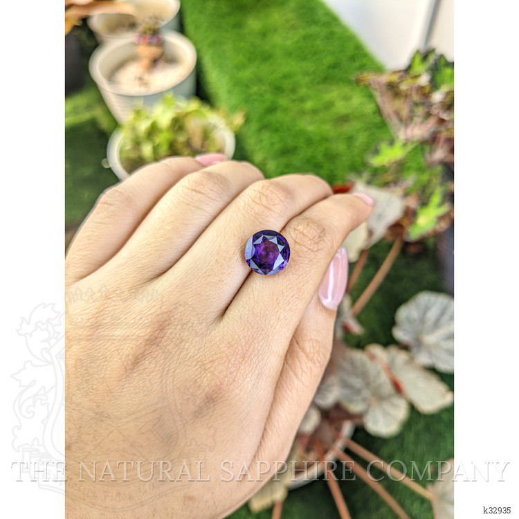 5.29 Ct. Purple Amethyst from Ceylon (Sri Lanka)
