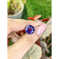 5.29 Ct. Purple Amethyst from Ceylon (Sri Lanka) Life Style