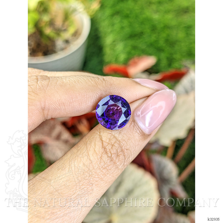 5.29 Ct. Purple Amethyst from Ceylon (Sri Lanka)