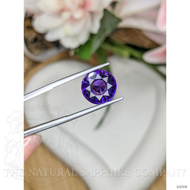 5.29 Ct. Purple Amethyst from Ceylon (Sri Lanka)