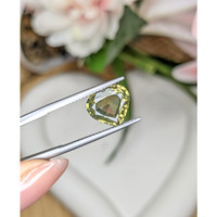 3.97 Ct. Greenish Yellow Zircon from Ceylon (Sri Lanka) Life Style