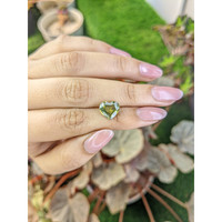 3.97 Ct. Greenish Yellow Zircon from Ceylon (Sri Lanka) Life Style