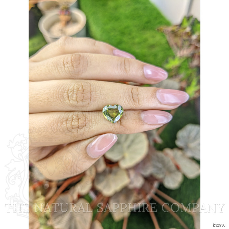 3.97 Ct. Greenish Yellow Zircon from Ceylon (Sri Lanka)