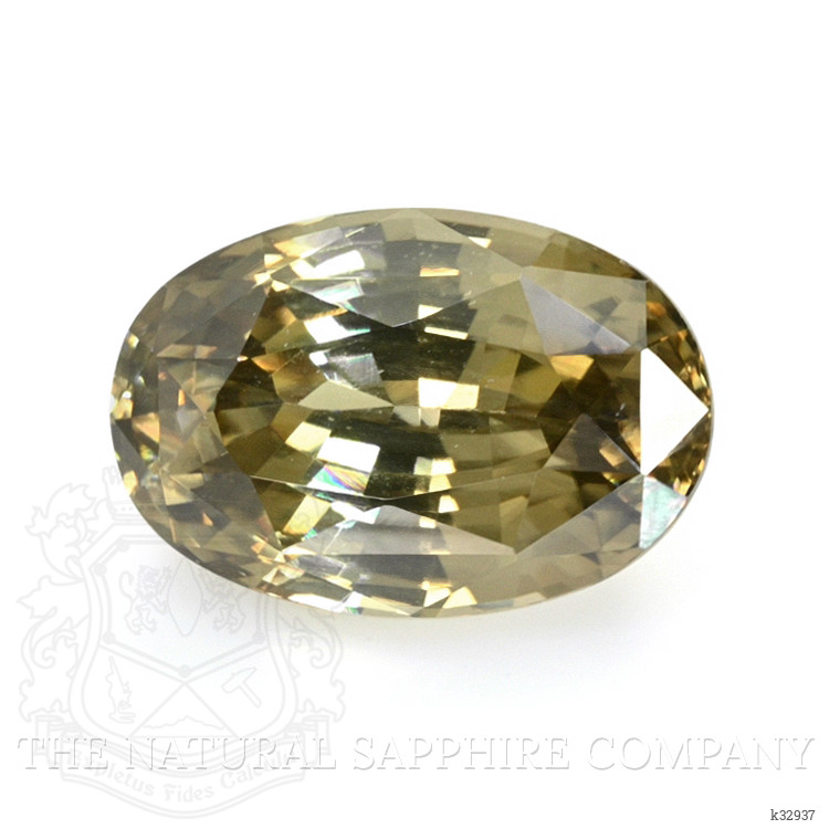 6.07 Ct. Yellowish Brown Zircon from Ceylon (Sri Lanka)