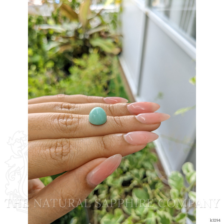 5.20 Ct. Cabochon Turquoise from Persia