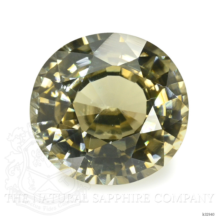 2.48 Ct. Greenish Yellow Zircon from Ceylon (Sri Lanka)
