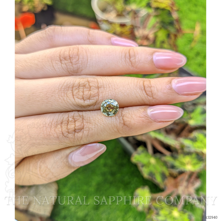 2.48 Ct. Greenish Yellow Zircon from Ceylon (Sri Lanka)