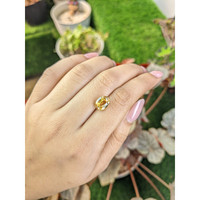 5.33 Ct. Yellow Zircon from Ceylon (Sri Lanka) Life Style