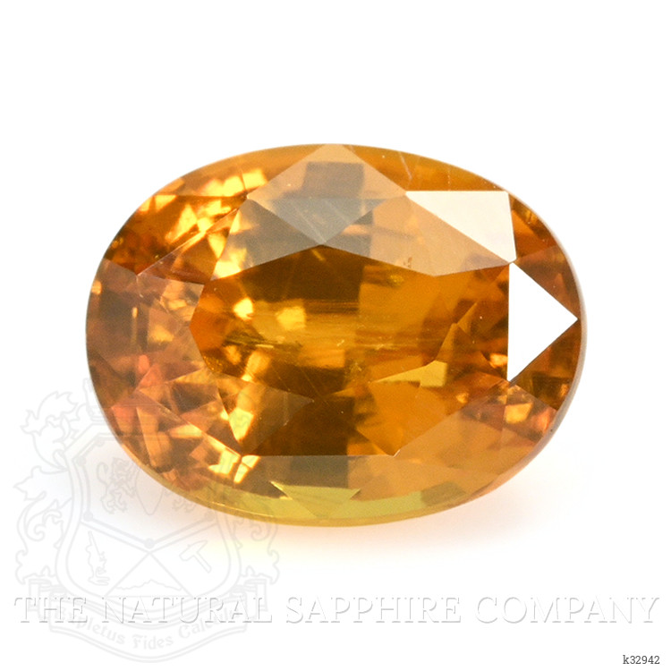 2.41 Ct. Brownish Orange Zircon from Ceylon (Sri Lanka)