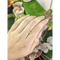 3.22 Ct. Yellow Zircon from Ceylon (Sri Lanka) Life Style