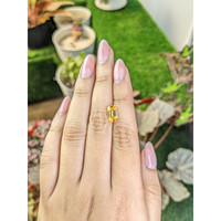 3.22 Ct. Yellow Zircon from Ceylon (Sri Lanka) Life Style