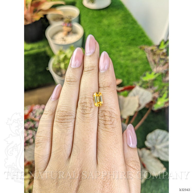 3.22 Ct. Yellow Zircon from Ceylon (Sri Lanka)