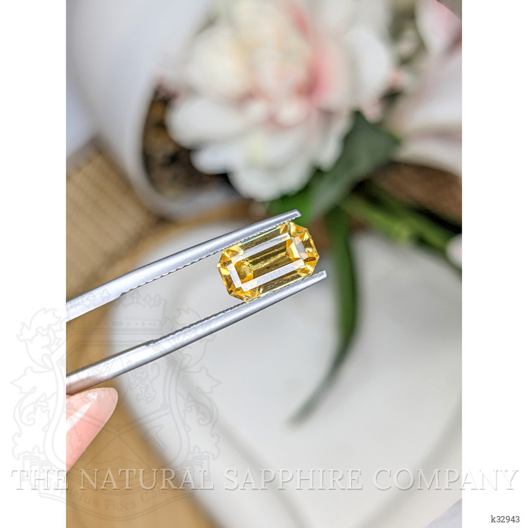 3.22 Ct. Yellow Zircon from Ceylon (Sri Lanka)