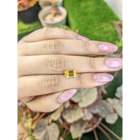 3.22 Ct. Yellow Zircon from Ceylon (Sri Lanka) Life Style