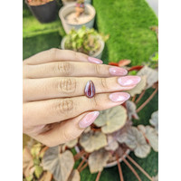 2.89 Ct. Pinkish Purple Cabochon Spinel from Ceylon (Sri Lanka) Life Style