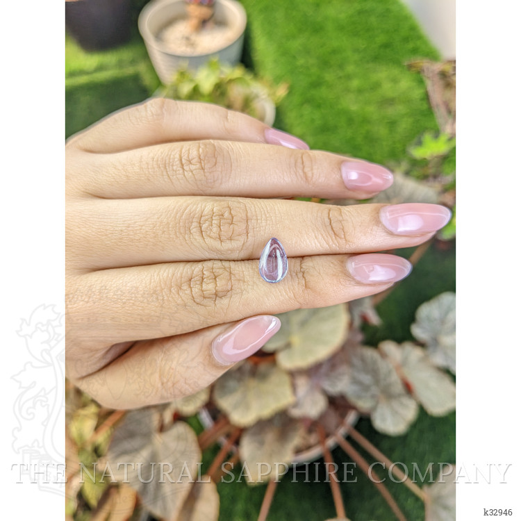 2.10 Ct. Purple Cabochon Spinel from Ceylon (Sri Lanka)