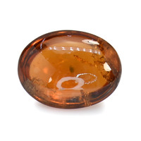 4.37 Ct. Reddish Orange Cabochon Hessonite Garnet from Madagascar Image