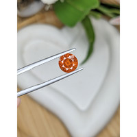 2.69 Ct. Orange Hessonite Garnet from Madagascar Life Style