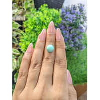 5.31 Ct. Cabochon Turquoise from Persia Life Style