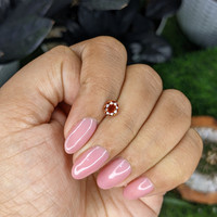 0.80 Ct. Orange Spessartite Garnet from Madagascar Life Style
