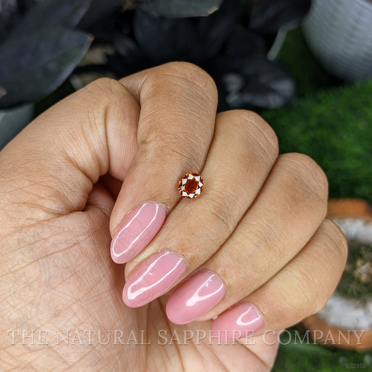 0.80 Ct. Orange Spessartite Garnet from Madagascar